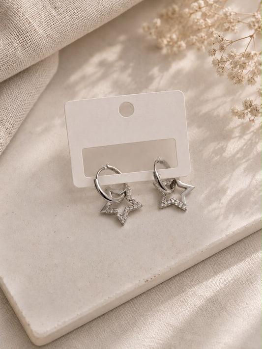 Étoile Küpe Silver