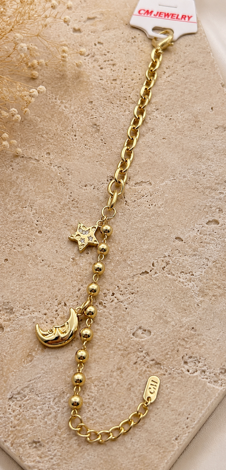 14K CM Bileklik