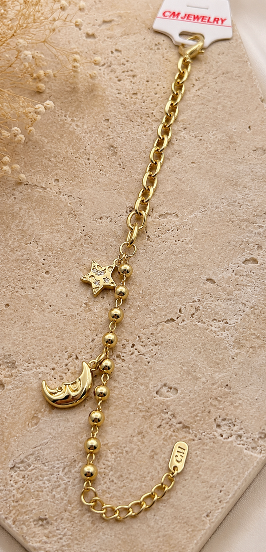 14K CM Bileklik